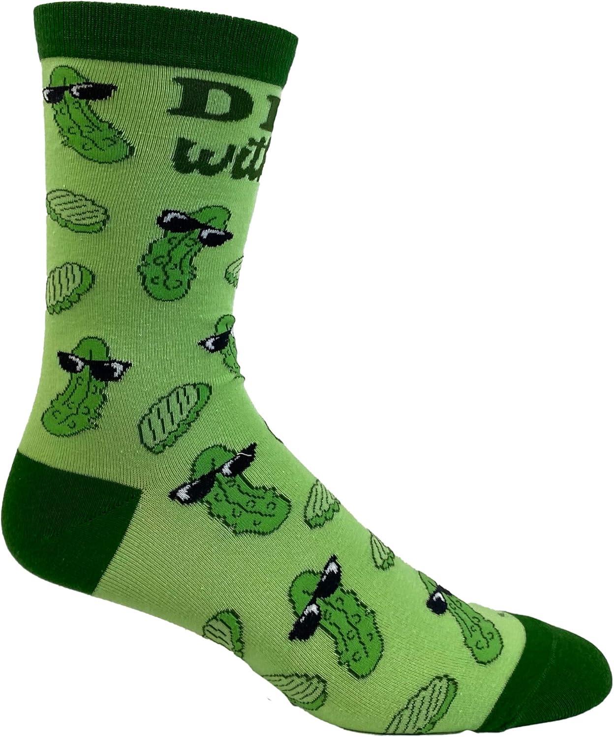 imageCrazy Dog TShirts Youth Funny Food Socks Delicious Eating Treat Novelty Snack Footwear for KidsDill With It