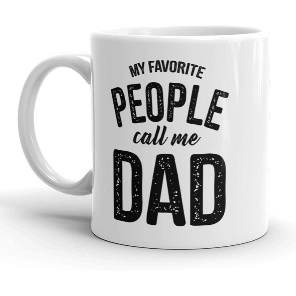 imageCrazy Dog TShirts My Favorite People Call Me Daddy Mug Fathers Day Coffee Cup 11ozDad