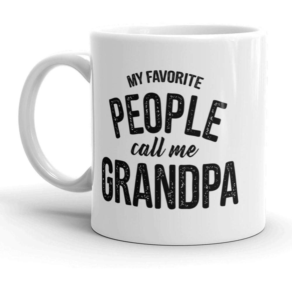 imageCrazy Dog TShirts My Favorite People Call Me Daddy Mug Fathers Day Coffee Cup 11ozGrandpa