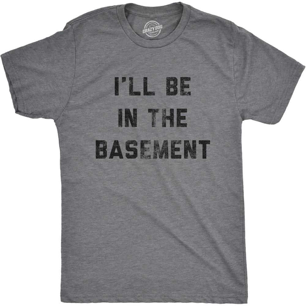 imageFunny Dad T Shirts Sarcastic Husband Tees Joke Humor for FatherBasement