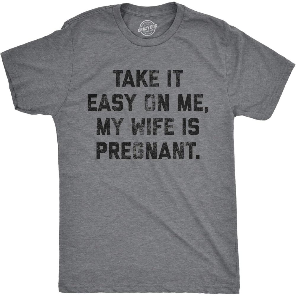 imageFunny Dad T Shirts Sarcastic Husband Tees Joke Humor for FatherPregnant Wife