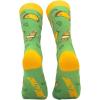 Crazy Dog T-Shirts Mens Funny Taco Socks With Awesome Graphics for Men(Tacos and Beer)