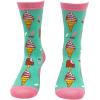 Crazy Dog T-Shirts Youth Funny Food Socks Delicious Eating Treat Novelty Snack Footwear for Kids(Ice Cream)