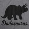 Funny Animal Dad T Shirts The Best Bucking Papa Bear Tees for Dadasaurus(Dark Heather Grey – Dadasaurus)
