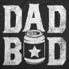 Funny Dad T Shirts Manly Tees for Parents Cool Mens Shirts for Fathers Day(Heather Black – Dad Bod Beer)