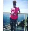 Maternity Love Script Heart T Shirt Cute Adorable Bump Pregnancy Tee(Heather Pink)