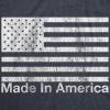 Womens Made in America T Shirt Funny Patriot Flag US Pride Party Graphic Tee(Heather Navy)