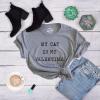 Womens My Cat is My Valentine T Shirt Cute Adorable Kitty Pet Lover Tee for Ladies(Dark Heather Grey)