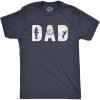 Crazy Dog Dad Fishing Shirts Funny Father’s Day Reel Cool Dad Papa Grandpa Tees(Heather Navy – Dad)