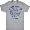 Light Heather Grey - Dam Good Dad