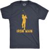 Heather Navy - Iron Man