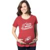 Maternity Baby You’re A Firework T Shirt Funny Celebration Tee(Heather Red)
