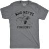 Dark Heather Grey - Fingers