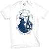 Mens George Washington Number 1 T Shirt Funny 4th of July Tee for Guys(White)