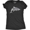 Womens Peace Love Tacos T Shirt Funny Saying Cute Graphic Vintage Ladies Design(Heather Black – Mommy Shark)