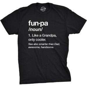 Mens Daddy Shark T Shirt Cute Funny Family Cool Best Dad Vacation Tee for Guys(Heather Black – Funpa)