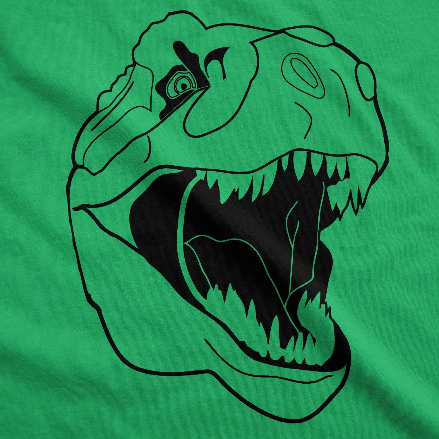 imageMens Ask Me About My Trex T Shirt Funny Cool Dinosaur Flip Graphic Novelty TeesGreen