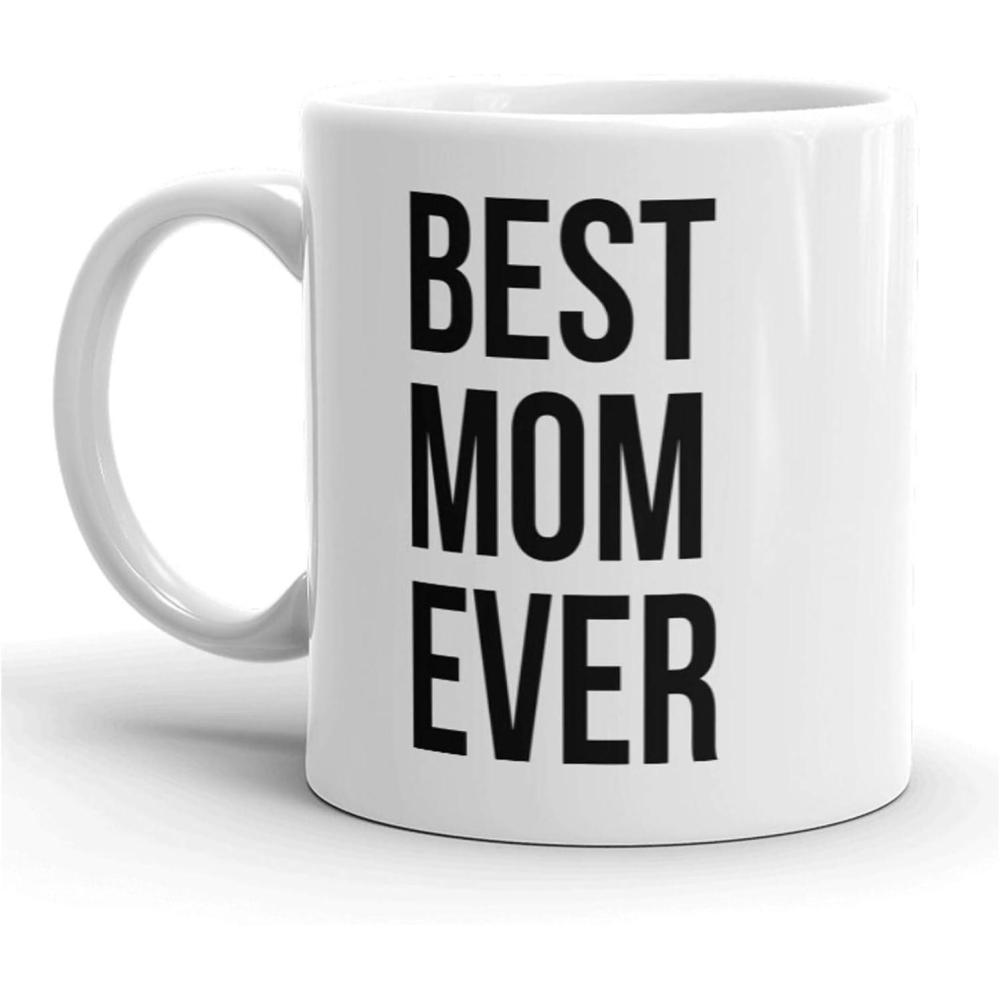 imageCrazy Dog TShirts Worlds Okayest Mom Funny Family Mothers Day Ceramic Coffee Drinking Mug 11oz CupBest Mom Ever