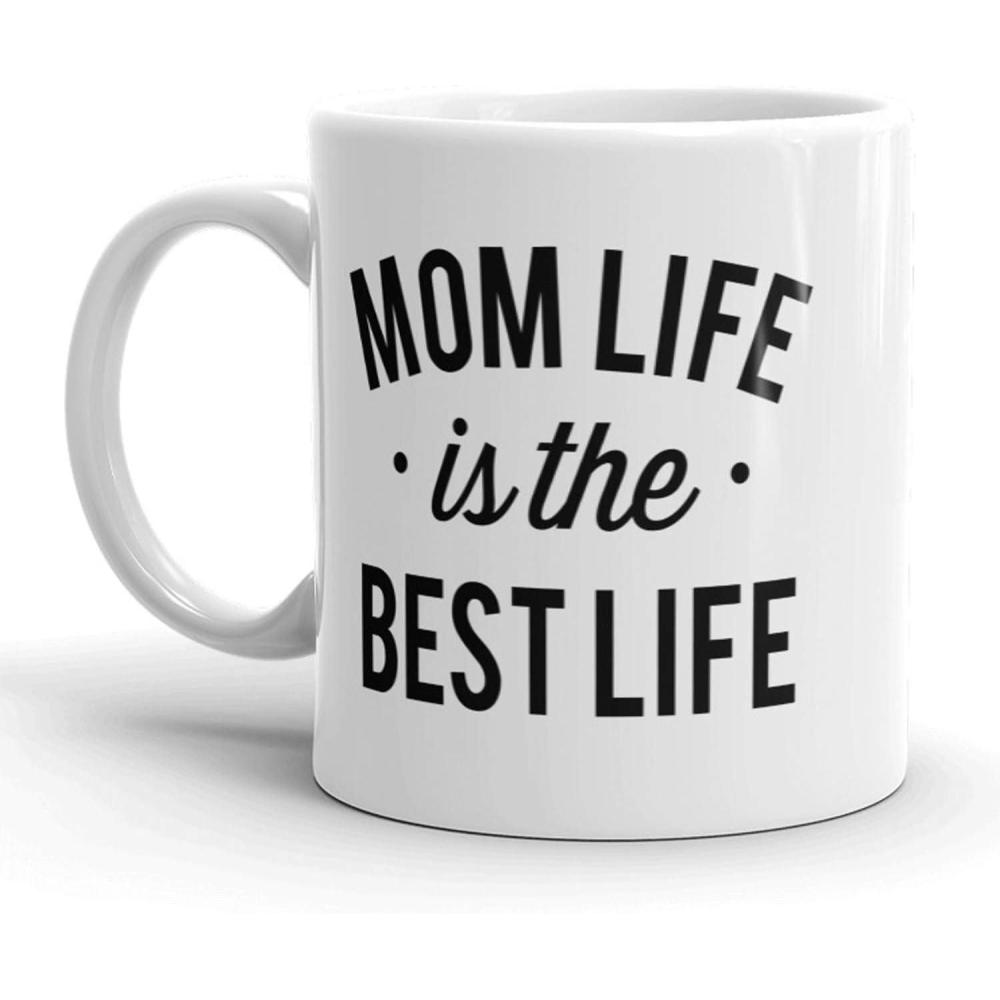 imageCrazy Dog TShirts Worlds Okayest Mom Funny Family Mothers Day Ceramic Coffee Drinking Mug 11oz CupMom Life