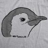 Ask Me About My Penguin Flip Up T Shirt Funny Penguins Tee Costume Shirt(Light Heather Grey)