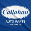 Crazy Dog Mens Callahan Auto Parts T Shirt Funny Graphic Novelty Tee(Heather Royal)