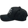Crazy Dog T-Shirts Funny Fishing Hats Hilarious Fish Graphic Caps(Black – Grandpa Name Fishing)