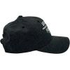 Crazy Dog T-Shirts Funny Fishing Hats Hilarious Fish Graphic Caps(Black – Grandpa Name Fishing)