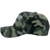 Crazy Dog T-Shirts Funny Fishing Hats Hilarious Fish Graphic Caps(Camo – Here Fishy Fishy)