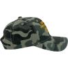 Crazy Dog T-Shirts Funny Fishing Hats Hilarious Fish Graphic Caps(Camo – My Arm is in a Cast)