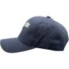 Crazy Dog T-Shirts Funny Fishing Hats Hilarious Fish Graphic Caps(Navy – Here Fishy Fishy)