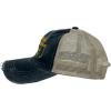 Crazy Dog T-Shirts Funny Fishing Hats Hilarious Fish Graphic Caps(Trucker Black – My Arm is in a Cast)
