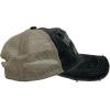 Crazy Dog T-Shirts Funny Fishing Hats Hilarious Fish Graphic Caps(Trucker Black – Part Time Hooker)