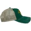 Crazy Dog T-Shirts Funny Fishing Hats Hilarious Fish Graphic Caps(Trucker Green – My Arm is in a Cast)