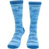 Crazy Dog T-Shirts Funny Mens Fishing Socks Cool Boat Crews for Anglers with Rods(Distracted By Fish)