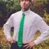 Crazy Dog T-Shirts Funny Sports Ties for Men Novelty Graphic Ties for Golf Fishing and Exercise Guys(Id Tap That)