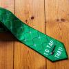 Crazy Dog T-Shirts Funny Sports Ties for Men Novelty Graphic Ties for Golf Fishing and Exercise Guys(Id Tap That)