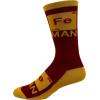 Crazy Dog T-Shirts Mens Funny Science Socks With Awesome Graphics for Men(Iron Science)