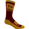 Crazy Dog T-Shirts Mens Funny Science Socks With Awesome Graphics for Men(Iron Science)
