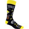 Crazy Dog T-Shirts Mens Funny Science Socks With Awesome Graphics for Men(Noble Gases)