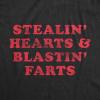 Crazy Dog T-Shirts Stealin Hearts and Blastin Farts Baby Bodysuit Funny Cute Stinky Newborn Jumper