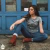 Crazy Dog T-Shirts Womens Coffee and Jesus T Shirt Cute Religious Easter Christian Faith Morning(Dark Heather Grey)