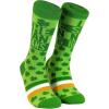 Crazy Dog T-Shirts Womens I Clover Shenanigans Socks Funny Saint St Patricks Day Irish Footwear