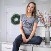 Crazy Dog Womens Funny Mom T Shirts Novelty Sports and Sarcastic Motherhood Tees for Amazing Moms(Dark Heather Grey – Chaos Coordinator)