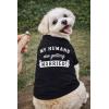 Dog Wedding Shirt – My Humans are Getting Married Design – Soft Cotton Pet Apparel for Engagement and Proposal Photos – Funny Black Tee for Dogs and Puppies Black, M(X-Large)
