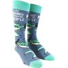 I Like Fishing and Maybe 3 People Socks Funny Hunting Fathers Day Dad Footwear
