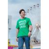 Manly Dad Shirts Funny Father’s Day T-Shirts for Dads – Sarcastic Tees for Rad Fathers(Heather Green – Okayest Golfer)