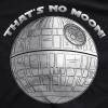 Maternity Thats No Moon Cute T Shirt Funny Pregnancy Announcement Baby Bump Tee(Black)