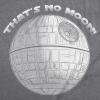 Maternity Thats No Moon Cute T Shirt Funny Pregnancy Announcement Baby Bump Tee(Dark Heather Grey)