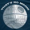Maternity Thats No Moon Cute T Shirt Funny Pregnancy Announcement Baby Bump Tee(Navy)