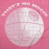Maternity Thats No Moon Cute T Shirt Funny Pregnancy Announcement Baby Bump Tee(Pink)